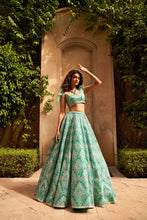 Load image into Gallery viewer, Seagreen Lehenga Set
