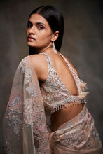 Load image into Gallery viewer, Rose Gold Saree
