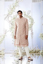 Load image into Gallery viewer, Nude Kiran Dori Sherwani Set
