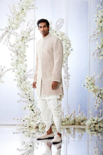 Load image into Gallery viewer, Nude Pearl Short Sherwani Set

