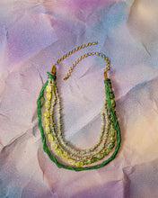 Load image into Gallery viewer, Lime Gemstone neckpiece
