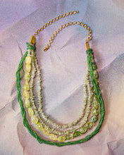 Load image into Gallery viewer, Lime Gemstone neckpiece
