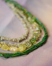 Load image into Gallery viewer, Lime Gemstone neckpiece
