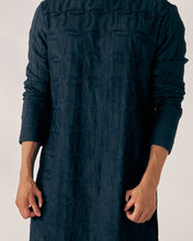 Load image into Gallery viewer, Midnight Blue kurta set
