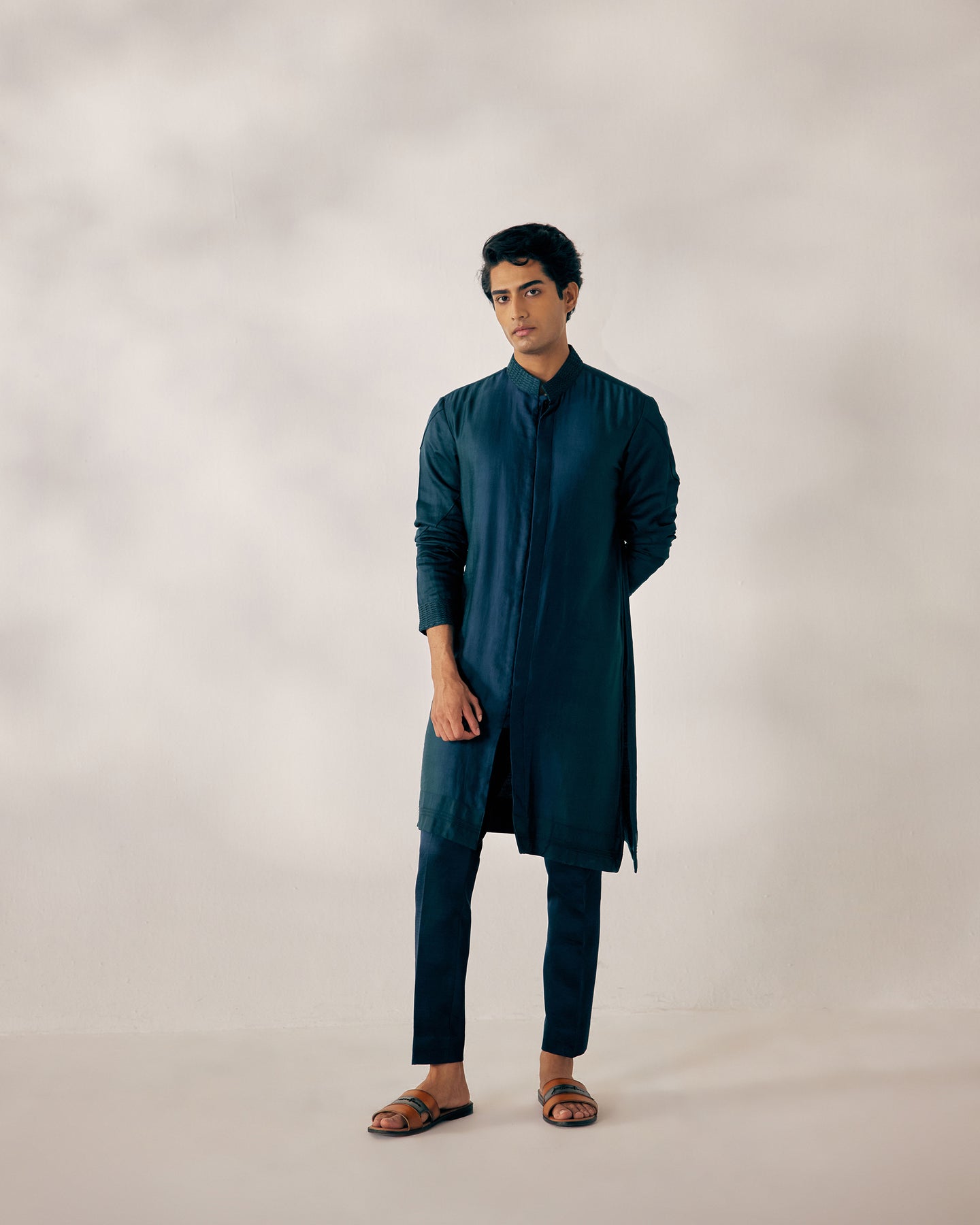 Peacock Blue Kurta set