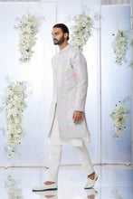 Load image into Gallery viewer, Pastel Floral Sherwani Set
