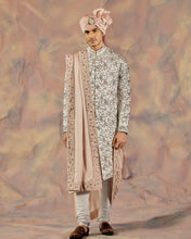 Load image into Gallery viewer, Silver Lining Sherwani Set
