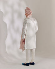 Load image into Gallery viewer, White Vine Sherwani Set
